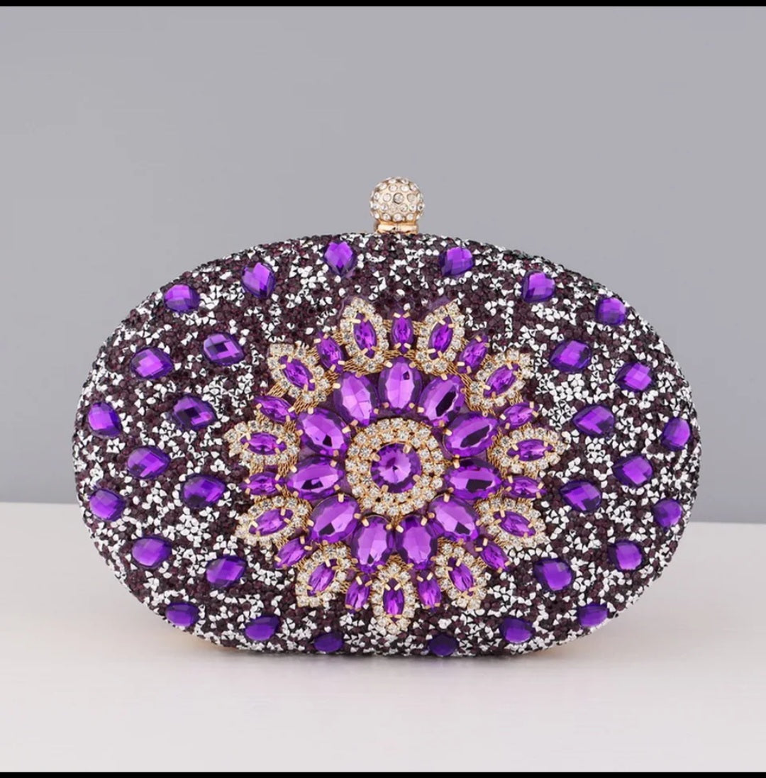 Crystal rhinestone wedding fashion evening bag