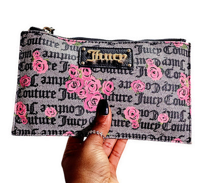 Juicy Couture Women's Medium Double Zip Around Wallet