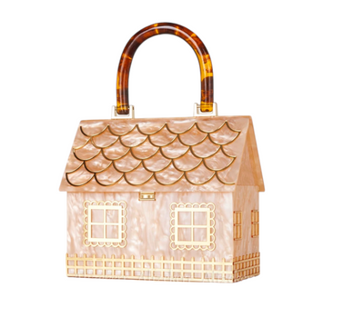 Unique stunning house stylish statement evening bag